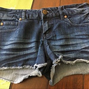 GUC cut off denim shorts